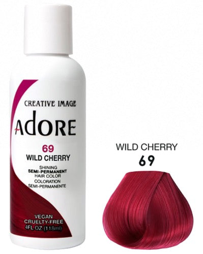 Adore - Coloration Cheveux Semi Permanente Wild Cherry 69-monssoin