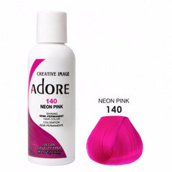 Adore - Coloration Cheveux Semi Permanente Neon Pink 140-monssoin