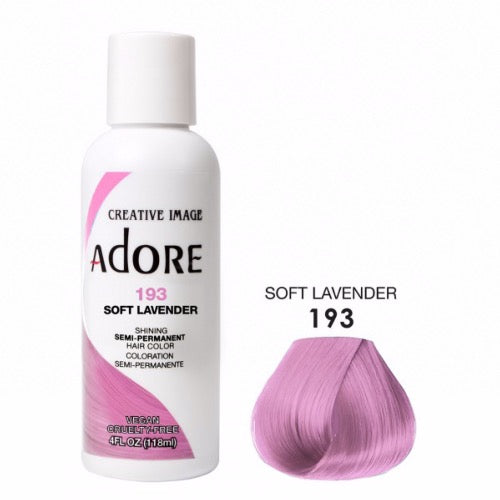 Adore - Coloration Cheveux Semi Permanente Soft Lavender 193-monssoin