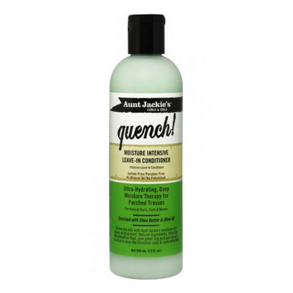 Aunt Jackie'S Quench Moisture Intensive Leave In Conditioner - Soin Hydratant Au Karité 355 ml-monssoin