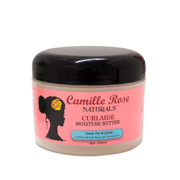 Camille Rose Naturals - Beurre, Crème Bouclante - Curlaide Moisture Butter Au Thé Vert & Huile Jojoba-monssoin