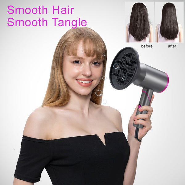 Sèche-Cheveux Ionique température constante sèche-cheveux pliable pour voyages et coiffage en Salon