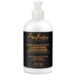 Shea Moisture African Black Soap Balancing Conditioner - Après-shampoing Hydratant et Démêlant 384 ml-monssoin