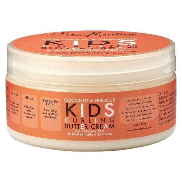 Shea Moisture For Kids Curling Butter Cream - Beurre, crème coiffante et bouclante pour Enfant 170 g-monssoin