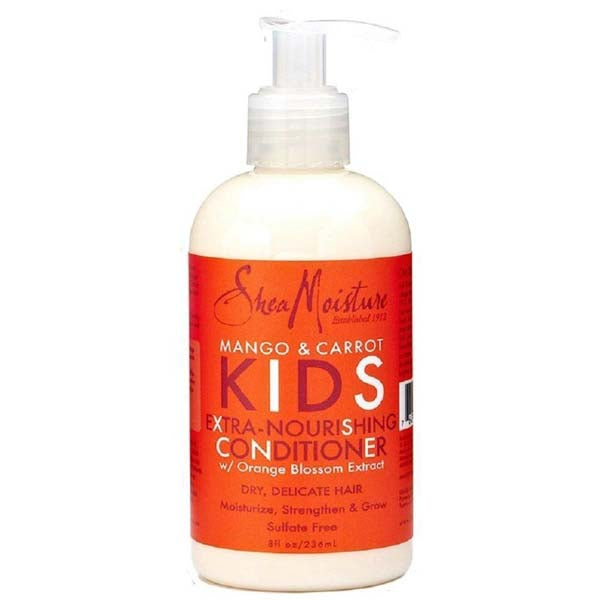 Shea Moisture For Kids Extra Nourish Conditioner - Après-Shampoing Pour Enfant Cheveux Bouclé au Beurre de Mangue et Carotte 234 ml-monssoin