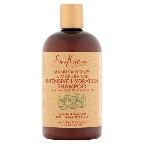 Shea Moisture Manuka Honey & Mafura Oil Intensive Hydration Shampoo - Shampoing Super Hydratant 384 ml-monssoin