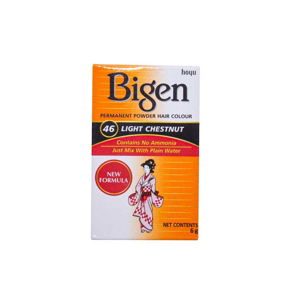 Bigen - Coloration Capillaire- Couleur Marron Clair Ref 46-monssoin