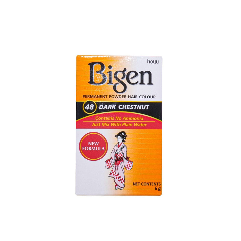 Bigen - Coloration Capillaire- Couleur Marron Fonce Ref 48-monssoin
