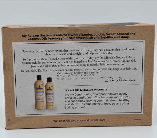Dr. Miracle'S Intensive No-Lye Relaxer Kit Super-monssoin