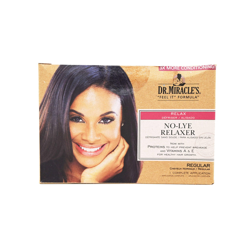 Dr.Miracle'S Kit Défrisant Cheveux No-Lye Relaxer-monssoin