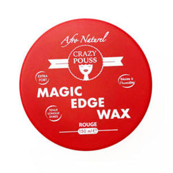 Afro naturel Crazy pouss - Magic Edge wax cire edge control Rouge tenue longue durée 150 ml-monssoin
