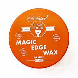 Afro naturel Crazy pouss - Magic Edge wax cire edge control orange tenue longue durée 150 ml-monssoin