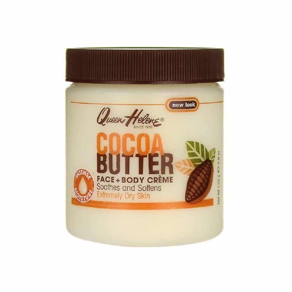 Queen Helene Crème Beurre de Cacao Visage et Corps -Cocoa Butter Cream-monssoin