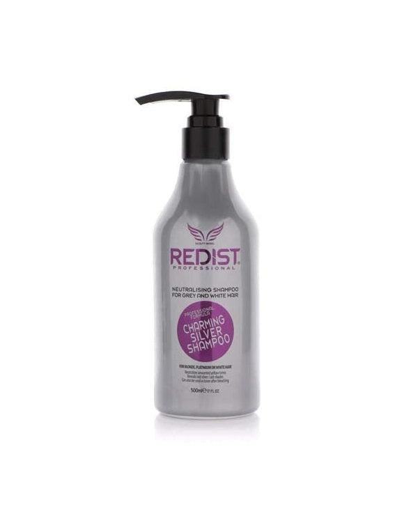 Redist Professional Hair - Shampoing Neutralisant Cheveux Gris Et Blanc Red One-monssoin