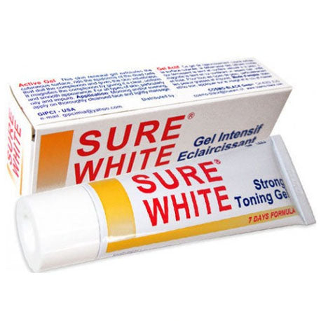 SURE WHITE GEL INTENSIF ÉCLAIRCISSANT - Strong Toning Gel Tube-monssoin